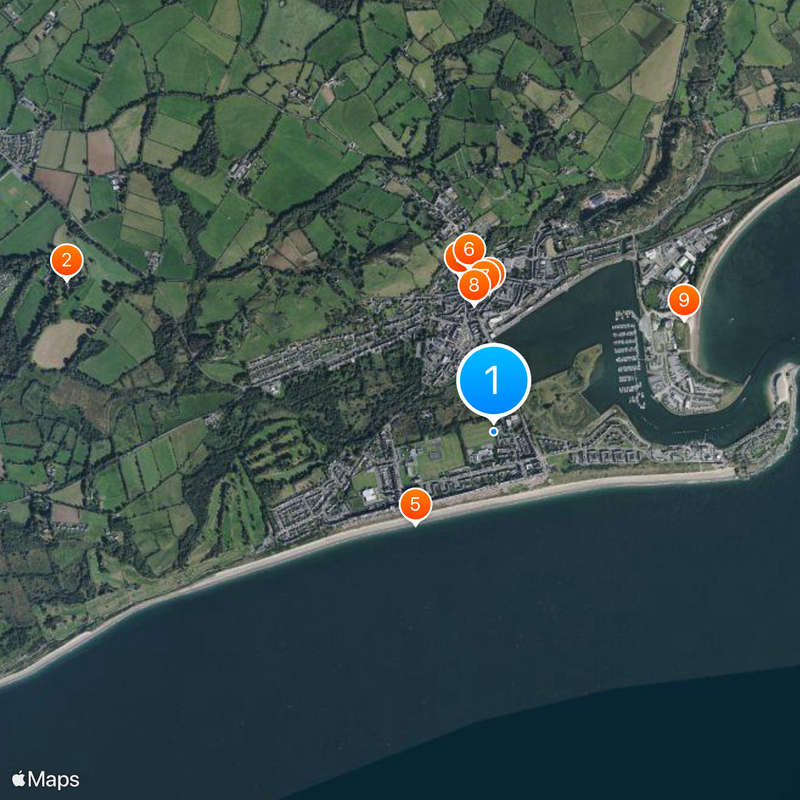 Pwllheli Carte