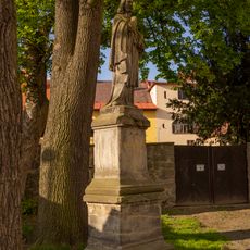 Socha svatého Jana Nepomuckého u kostela svaté Maří Magdaleny v Sobotce