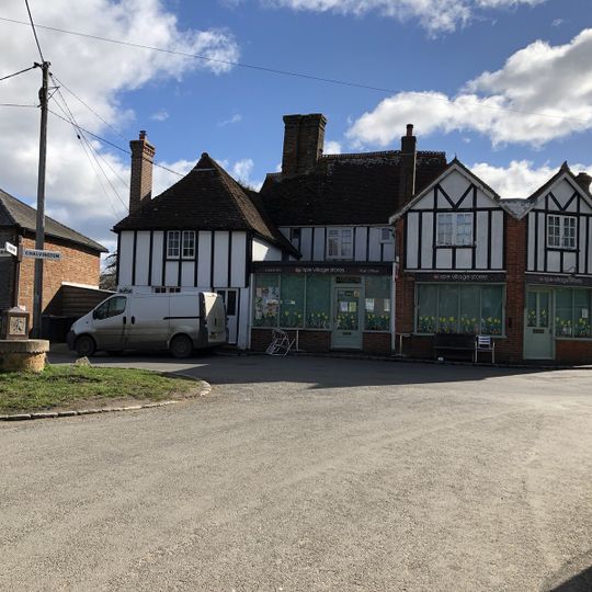Burton Cottage, The Premises Of W C Warren Butchers And The Ripe Stores And Post Office