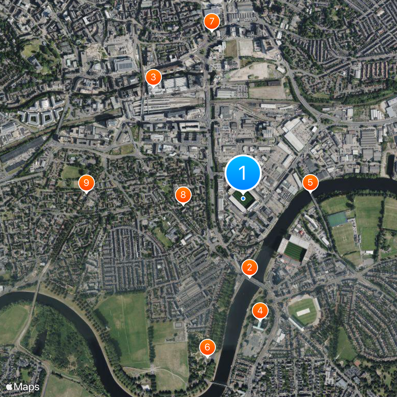 Meadow Lane Map