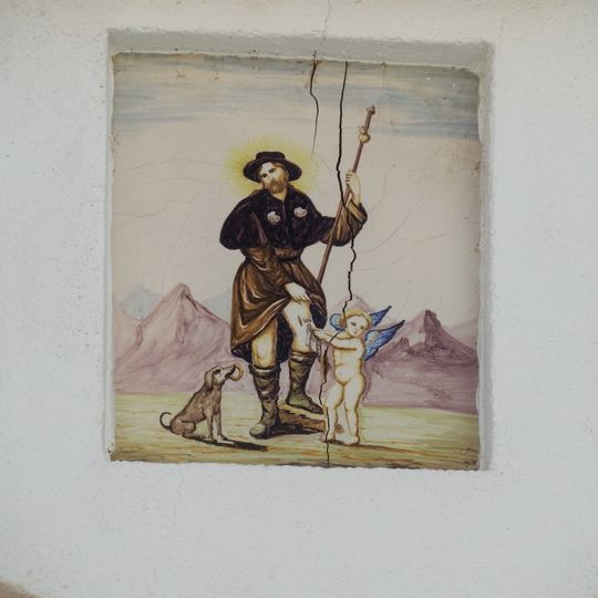 Retablo cerámico de San Roque en avenida Doctor Alemany 29, Cullera