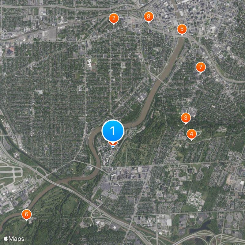 University of Rochester Map