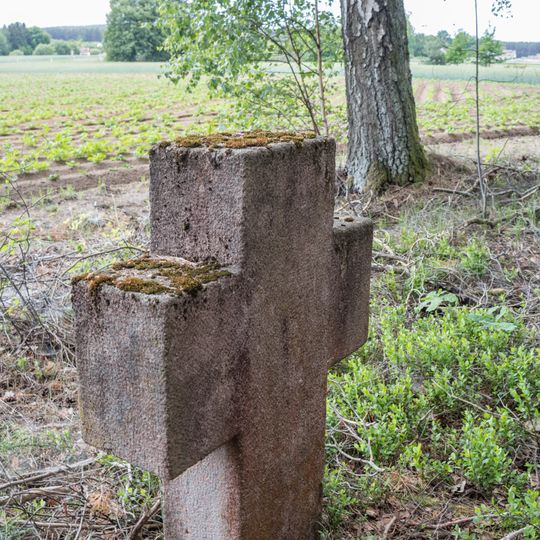 Steinkreuz nördlich von Wallesau
