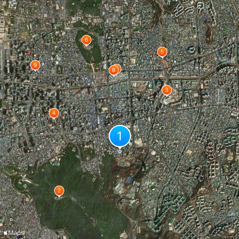 Dongguk University Map