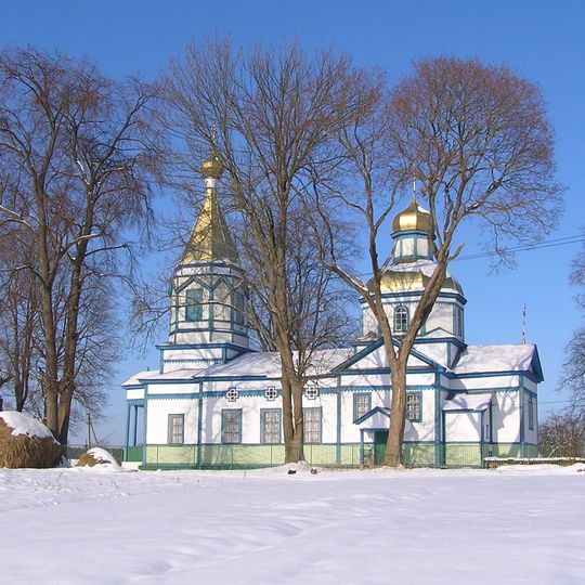 Saint Nicholas church in Vorsivka