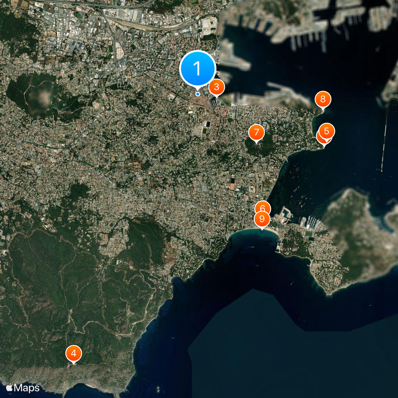 La Seyne-sur-Mer Carte