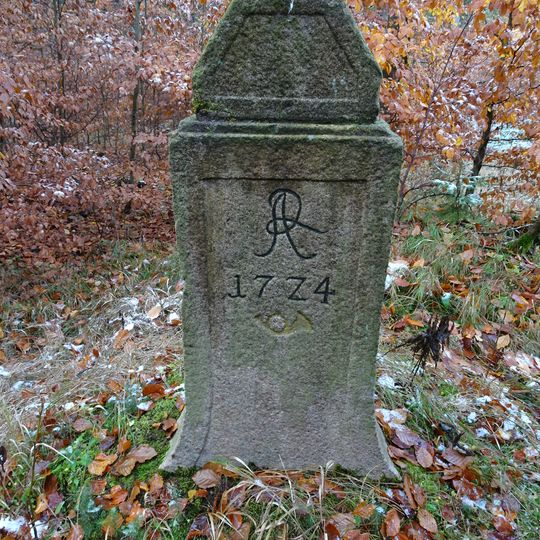 Kursächsische Postmeilensäule Marienberg