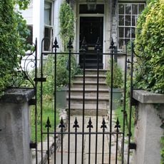 Number 1 And Attached Railings And Wall