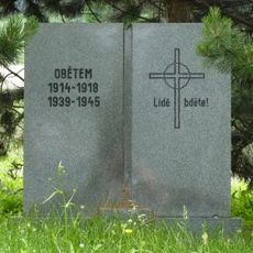 World wars memorial in Brno-Komín