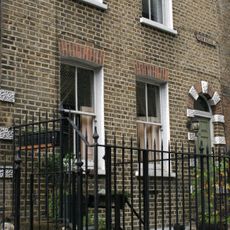 63 and 65 New Road and attached railings