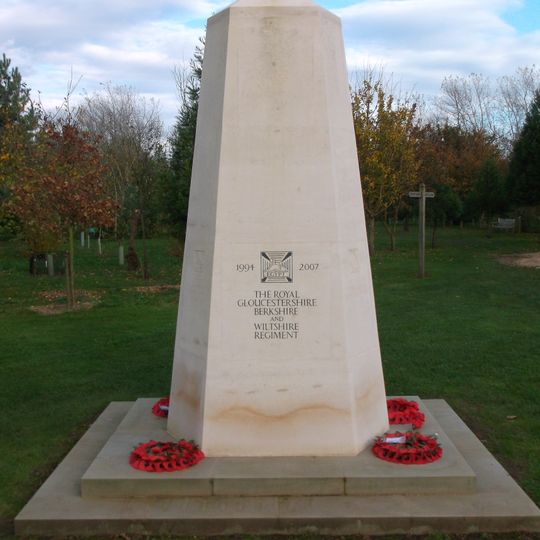 National Memorial Arboretum, Royal Gloucestershire, Berkshire and Wiltshire Regiment Memorial
