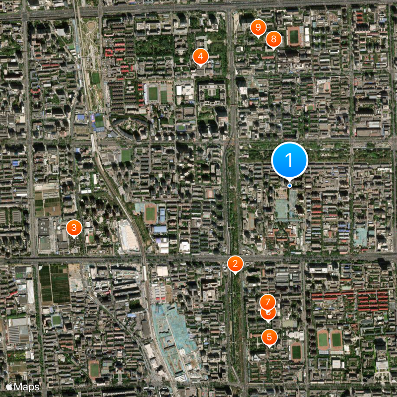 Beijing Film Academy Map