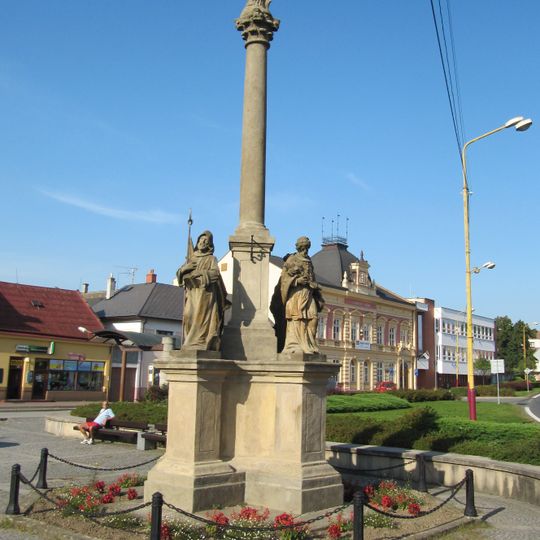 Maria column in Vizovice