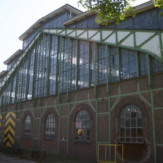 Locomotiefloods bij Station Roosendaal