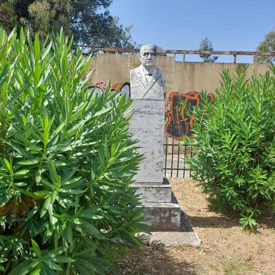 Bust of Alexandros Desyllas, Kerkyra