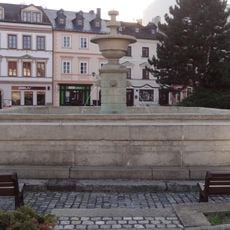 Kašna na náměstí Republiky