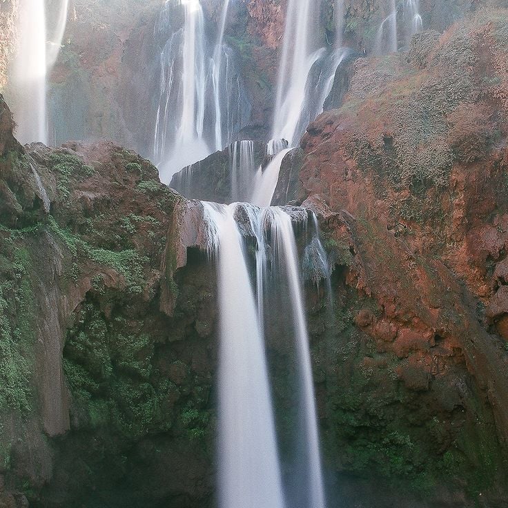 Ouzoudfossene