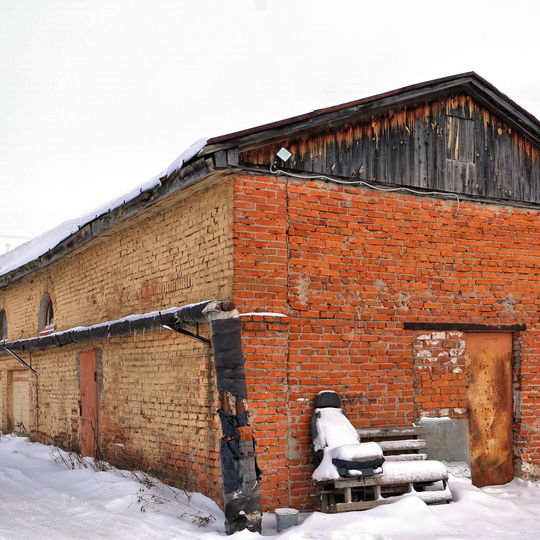 Сарай двухэтажный