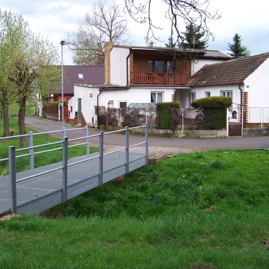 Lávka Slunečná - Malá Strana v Drahelčicích