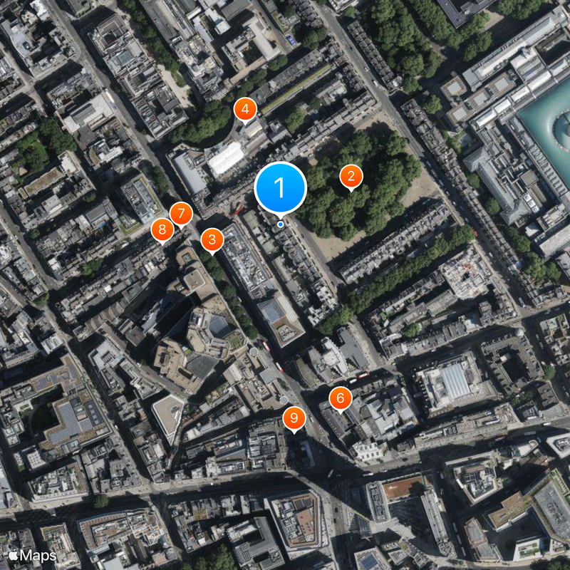 Architectural Association School of Architecture Map