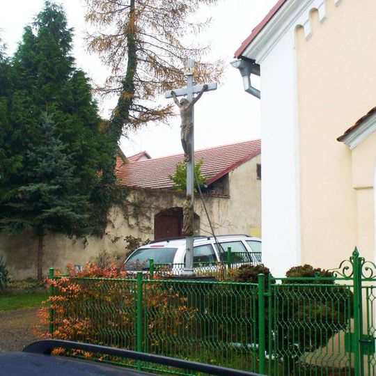 Kříž u kaple svatého Josefa v Jimlíně