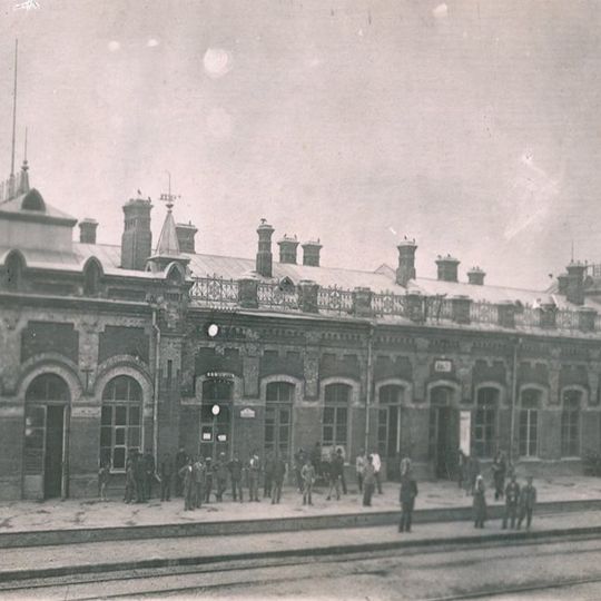 Train station buildings in Bălți