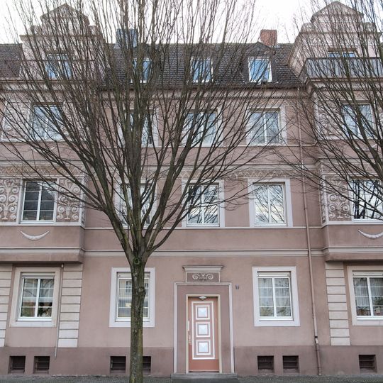 Wohnblockbebauung Poststraße 3