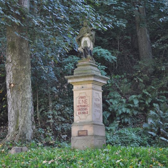 Statues of John of Nepomuk in Krašov