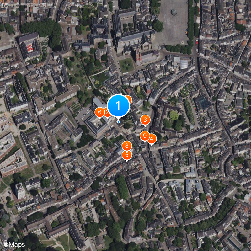 Maastricht University Map