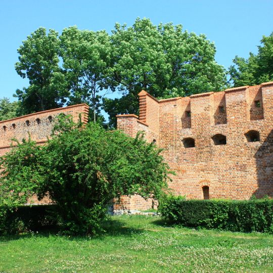 City walls of Lidzbark Warmiński