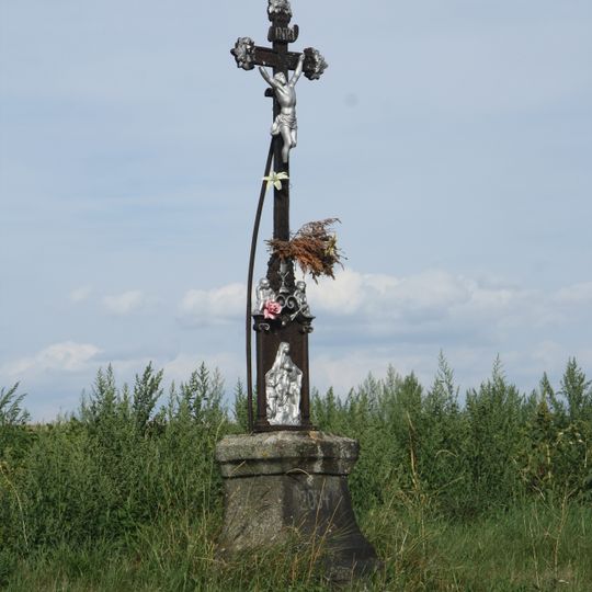 Kříž na Popovické ulici