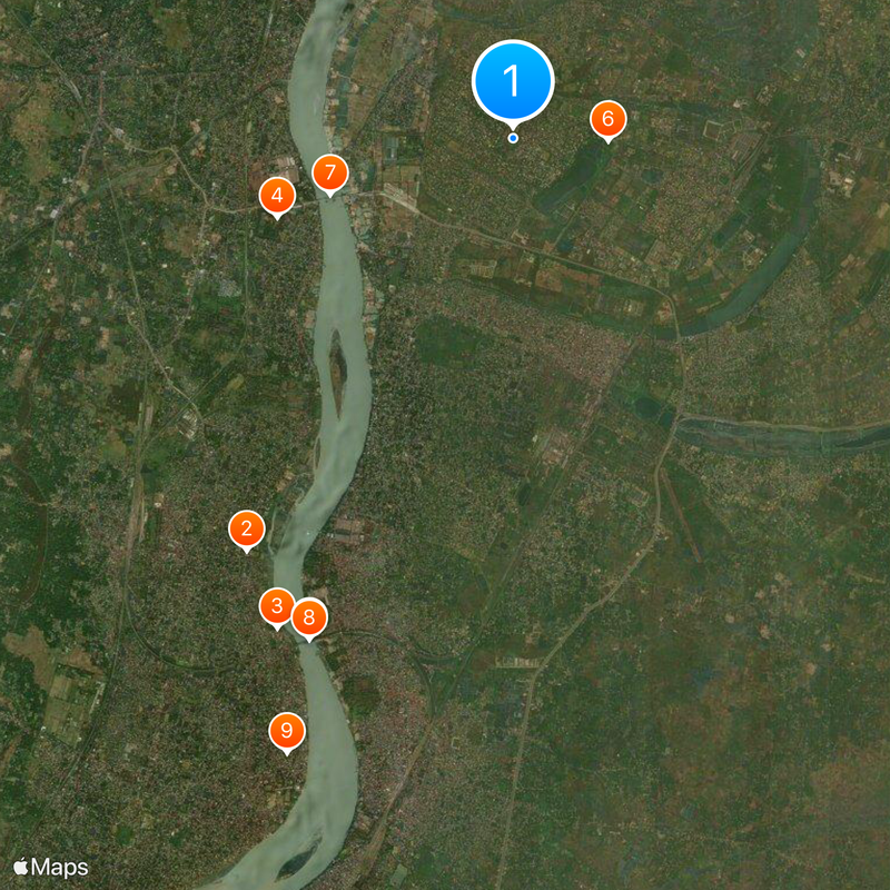 Kalyani, West Bengal Kaart