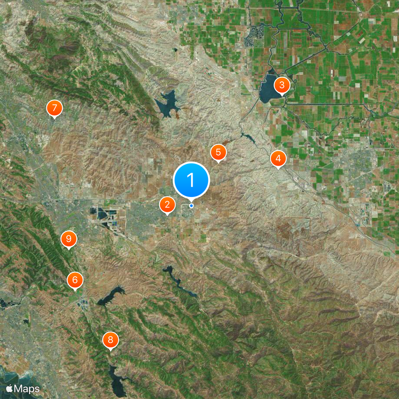 National Ignition Facility Map