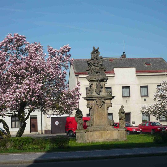 Indulgence sculpture in Dvůr Králové nad Labem