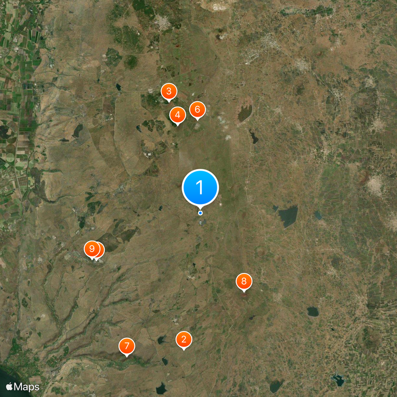 Hauran Map