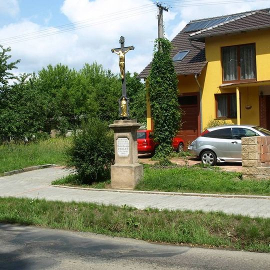 Kříž v ulici U Viaduktu v Chrlicích