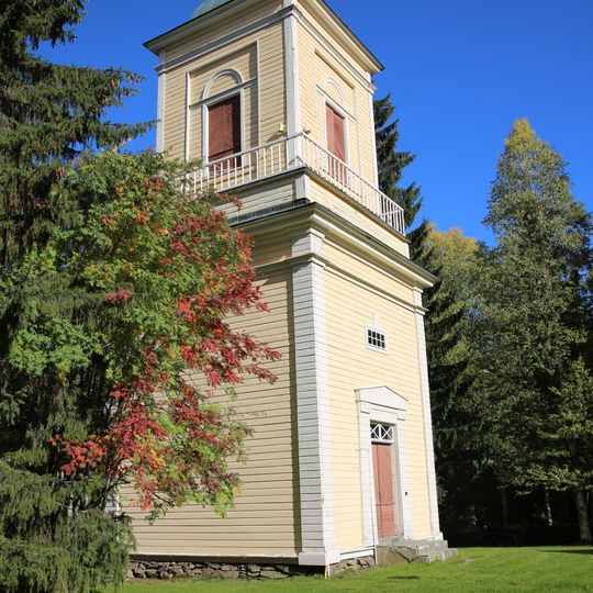 Belfry at Ristijärvi Church
