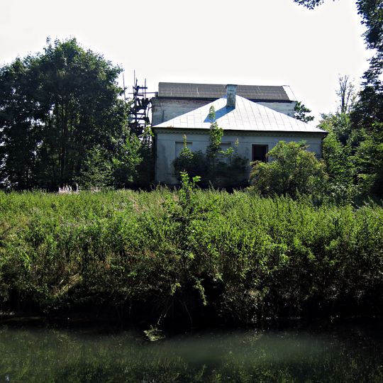 Park z układem wodnym