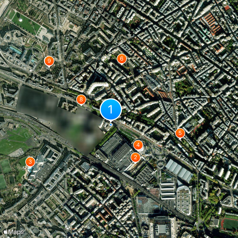 ENSTA Paris Map