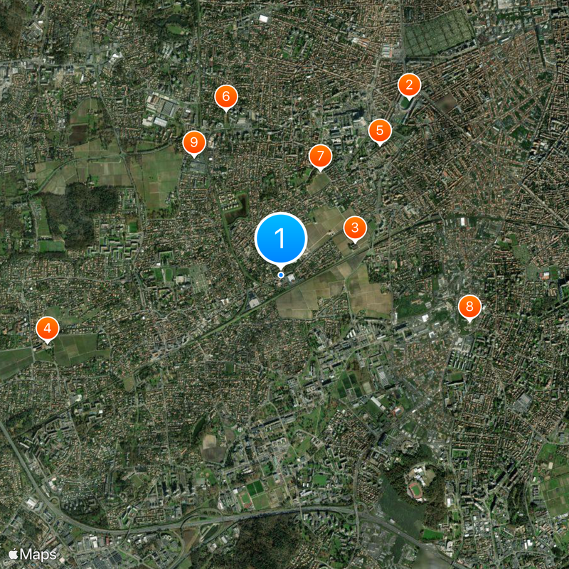 Château Haut-Brion Mapa