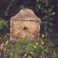 Milepost Opposite Junction With Lodge Lane
