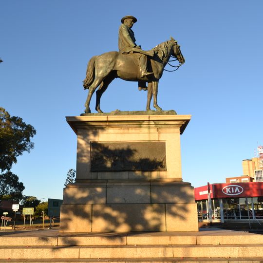 Equestrian statue of Cecil Rhodes