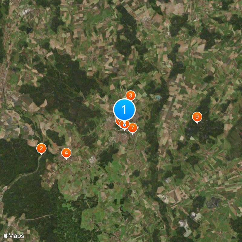 Bad Waldsee Mappa