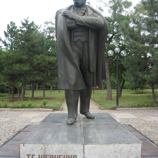Statue de Taras Chevtchenko à Mykolaïv
