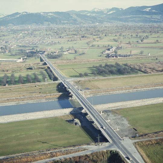 Rhine bridge Hard–Fußach