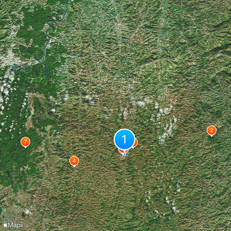 Caratinga Map