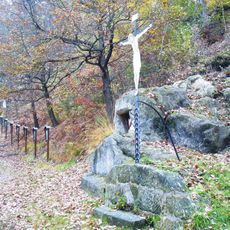 Kříž u Olivetské kaple v Kamenickém Šenově