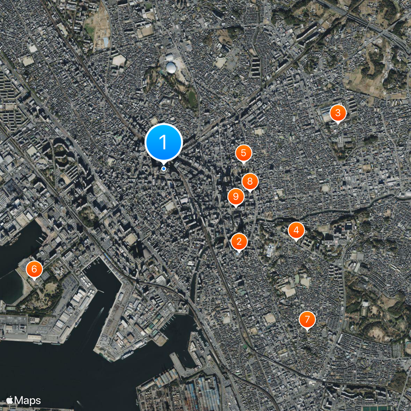 Sogo Chiba Store Map