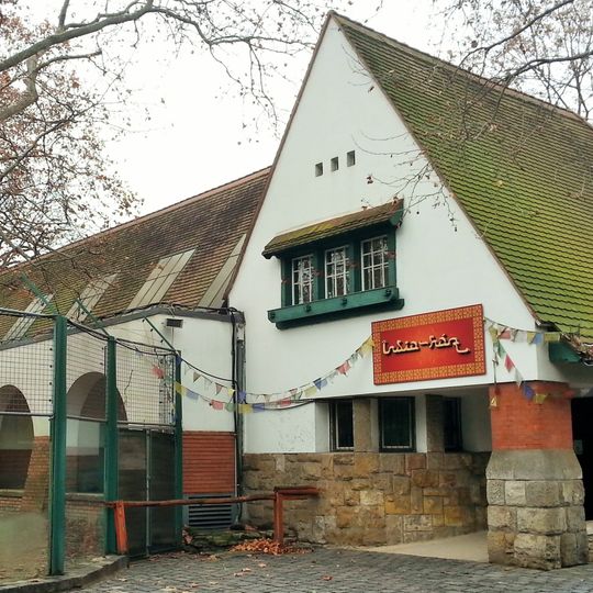 African House of the Budapest Zoo
