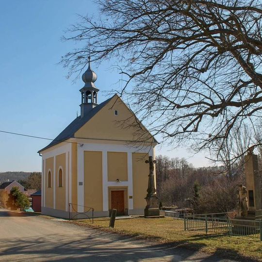 Kaple svatého Floriána v Cakově na návsi